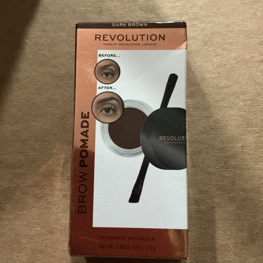 Revolution Brow Pomade in Rich‎ Brown